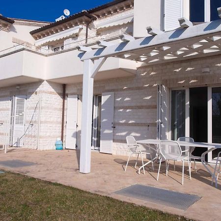 Ferienwohnung S018 - Sirolo, Nuovissimo Trilocale In Pietra Con Giardino Dx Exterior foto